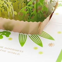 Hallmark Signature Paper Wonder Pop Up Thank You Card, Succulents (Nurses Day Card, Teacher Appreciation )
