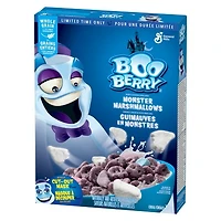 General Mills Boo Berry Céréales à saveur de petits fruits avec guimauves en monstres