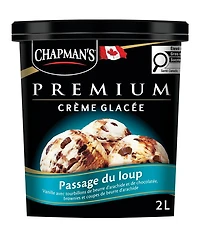 Chapman's Premium Wolf Pass Ice Cream in a Tub, Chap Prem Ice Cream Wolf Pass 2L
