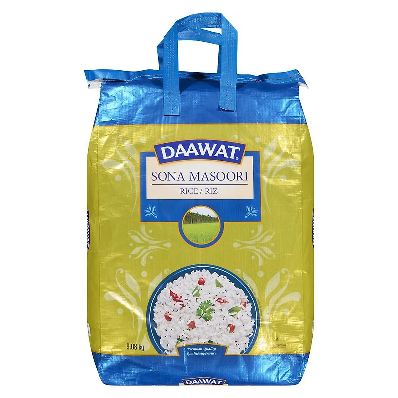Daawat Sona Masoori Rice 20 lbs