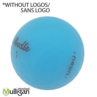 Mulligan - 48 balles de golf récupérées Noodle Neon 5A Pristine, Bleu