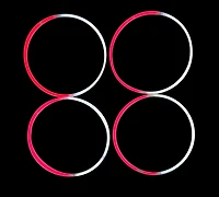 Glow necklaces, party favor