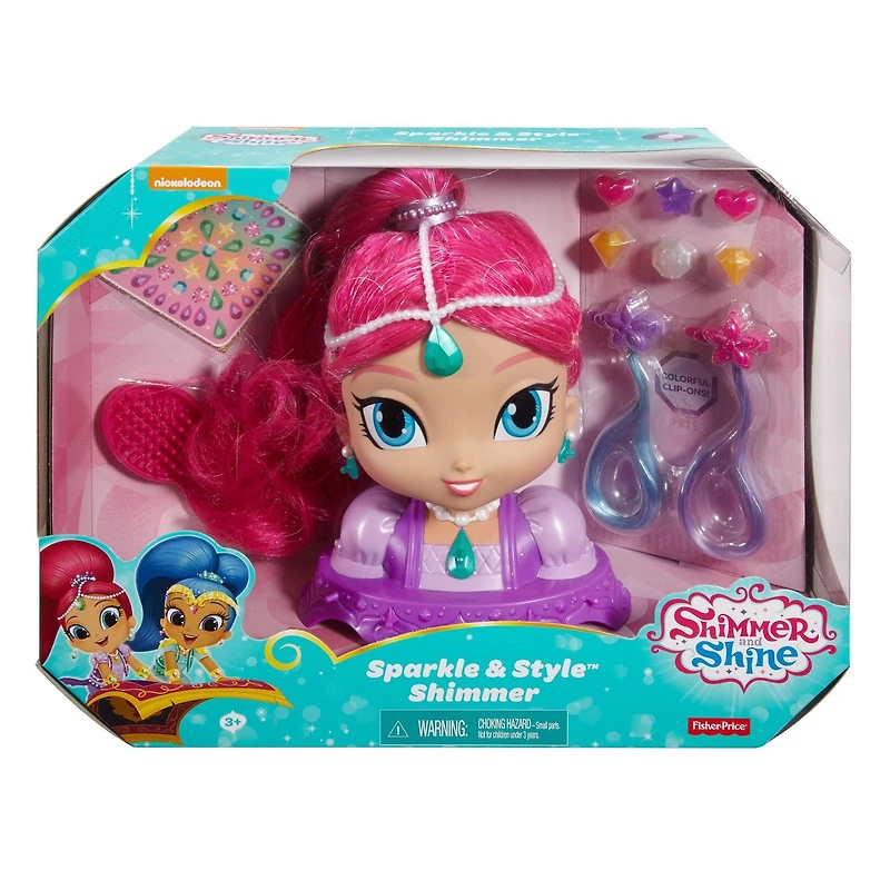 Fisher-Price – Shimmer & Shine – Shimmer Coiffure Paillettes