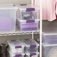 Sterilite 14 Liter ClearView™ Latch Box