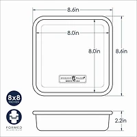 Nordic Ware 8" x 8" Square Cake pan