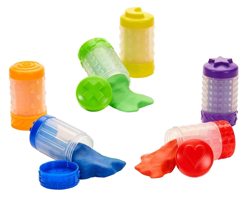 Lot individuel de pâte jamais sèche Wonder Factory – jaune