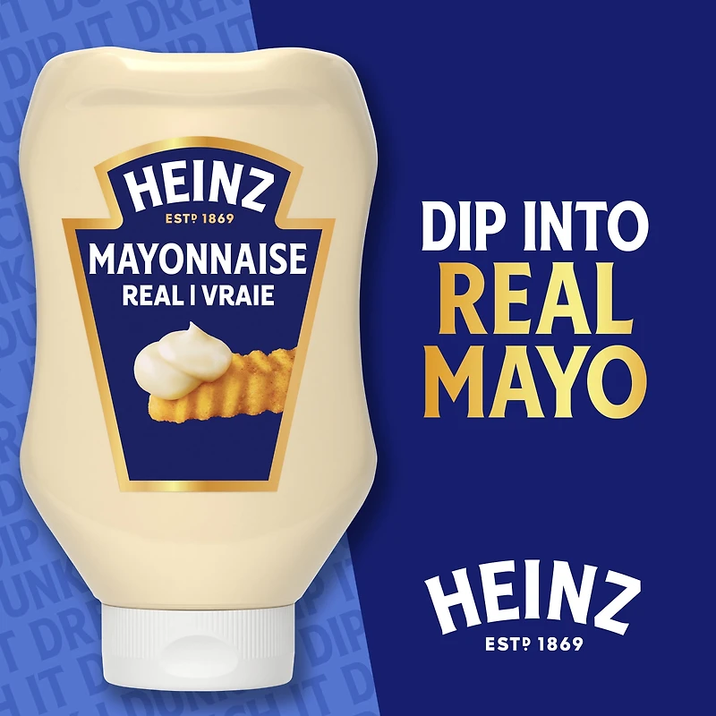 Heinz Real Mayonnaise, 675 mL Bottle, 675mL