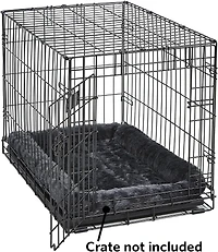 Midwest Home For Pets Gray Dog/Cat Bed w/Comfortable Bolster