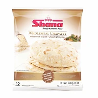 Chapati complet 400g, paq. de 10