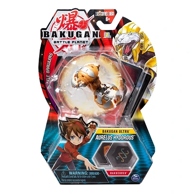 Bakugan Ultra, Aurelus Hydorous, 3-inch Tall Collectible Transforming Creature, for Ages 6 and Up