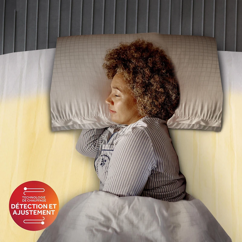 Sunbeam Quilted Electric Heated Mattress Pad 12 Heat Settings Auto Shut-Off Fast Heating White Full 54 x 75