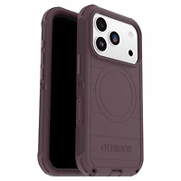 OtterBox Étui Defender Pro MagSafe avec Contrôle de la Caméra Trailhead (Violet) pour iPhone 17 Pro Max