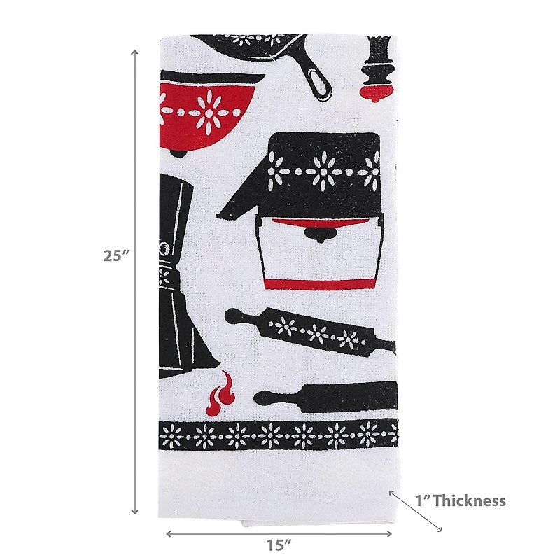 IH Casa Decor Hand Towel Kitchendwrus - Ensemble De 6