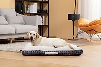 Petspace Lit à Soufflet Bleu