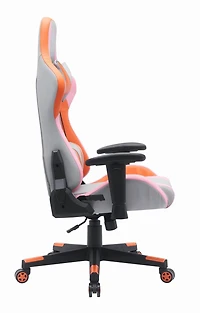 Chaise de Jeu Zoya, Gris/Orange