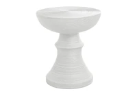 Monarch Specialties - Table D'Appoint, 25"H, Intérieur Ou Extérieur, Table D'Appoint, Bout, Chambre À Coucher, Salon, Table De Nuit, Rond, Blanc, Contemporain, Moderne