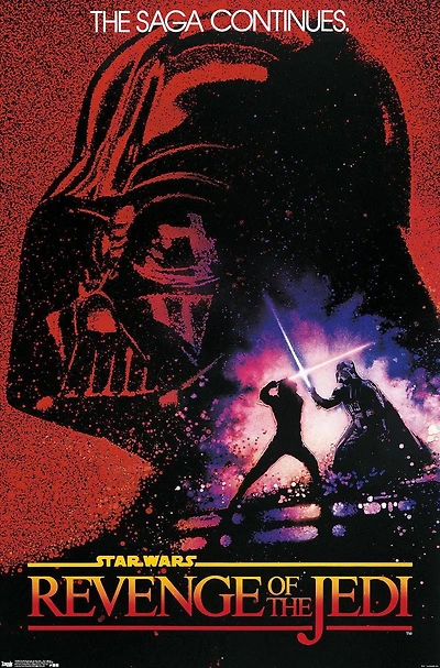 24X36 Star Wars : La Revanche des Jedi - Une feuille