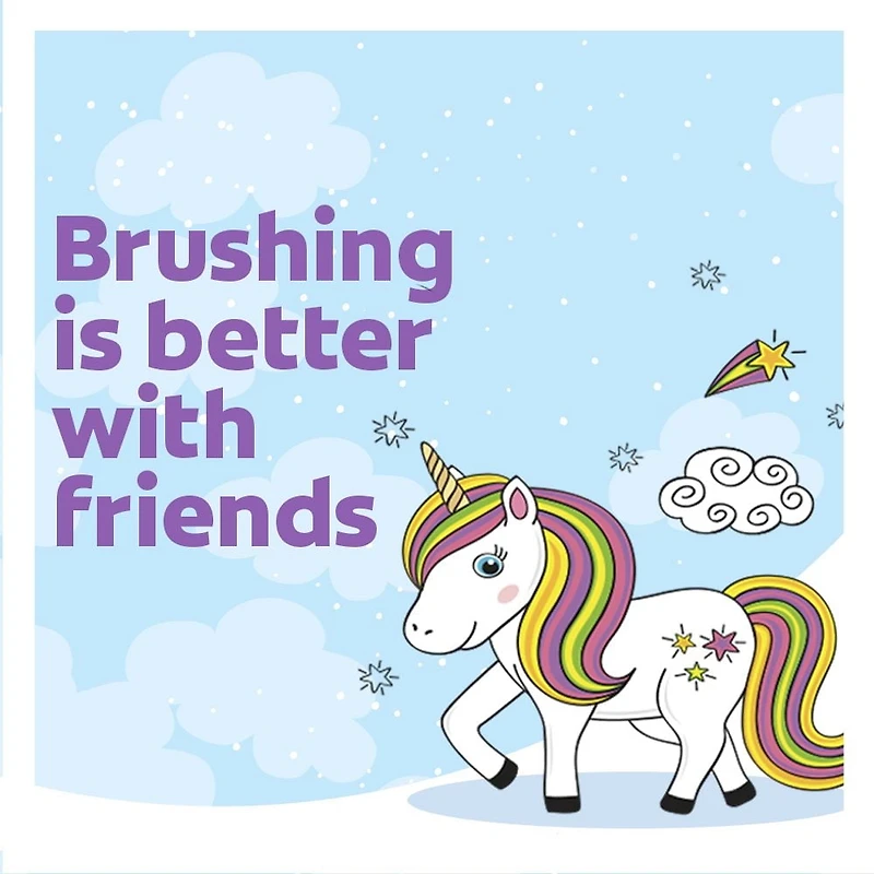 Dentifrice fluoré pour enfants Colgate Licorne, 75 mL