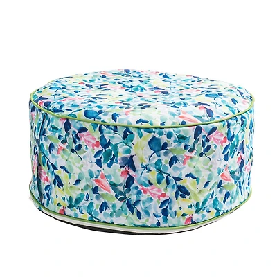 Repose-pieds gonflable - Aquarelle floral