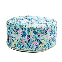 Repose-pieds gonflable - Aquarelle floral