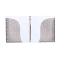 Pen+Gear 1" Poly Ring Binder Pocket, Grey