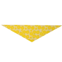 Bandana pour chien One Paw, imprimé amusant Lemon, léger, plusieurs tailles, jaune, pour chiens