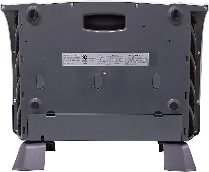 Heat Storm Chauffage infrarouge de 750 à 1 500 watts, blanc