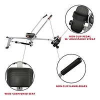 Sunny Health & Fitness SF-RW5639 Full Motion Rowing Machine
