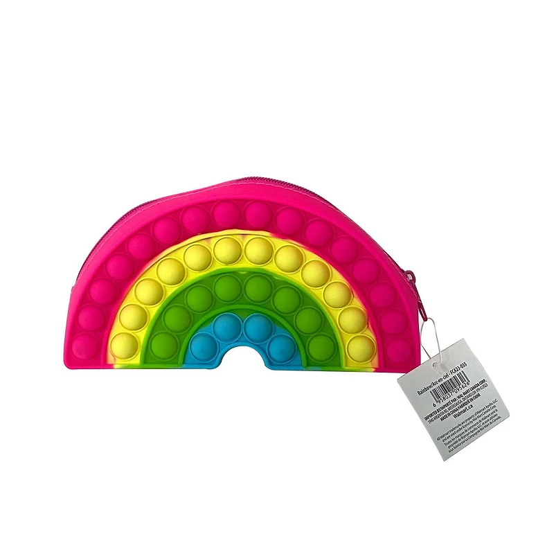 P+G RAINBOW SHAPED POPPER POUCH