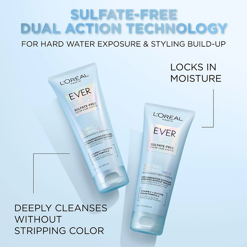 EverPure Clarifier & Restaurer, Revitalisant sans sulfates, 200ml Revitalisant réhydratant
