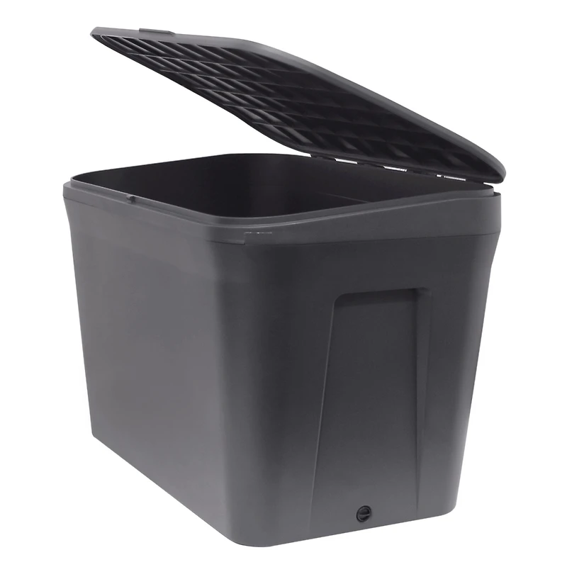 Tierra Verde Multi-Purpose Storage Box with Scoop – Charcoal Deck & Salt Storage
