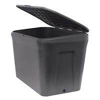 Tierra Verde Multi-Purpose Storage Box with Scoop – Charcoal Deck & Salt Storage