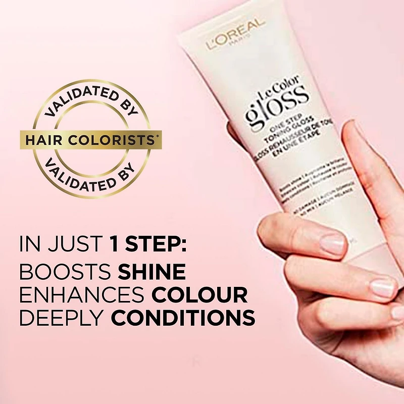 L'Oréal Paris Le Color Gloss, One Step Hair Gloss, Ammonia free hair gloss