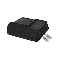 Couverture chauffante de luxe fausse fourrure de Beautyrest