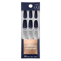DASHING DIVA - GEL NAIL - NAVAL GLAMOUR Ongles prêts- à- coller