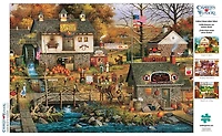 Buffalo Games - Charles Wysocki - Olde Bucks County - 300 Piece Jigsaw Puzzle