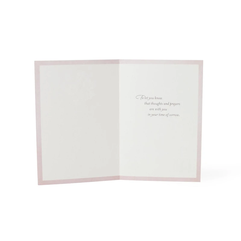 Carte de condoléances Hallmark