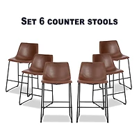 Ensemble de 6 tabourets de comptoir de la collection Heavenly