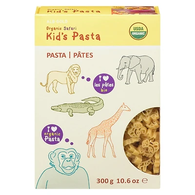 ALB Pâtes Safari Biologiques pour Enfants, Contient du Blé, 300 g
