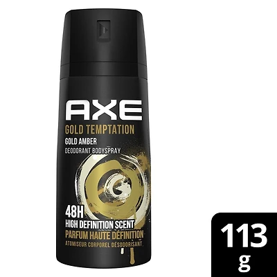 Atomiseur corporel désodorisant AXE Gold Temptation 113 g Atomiseur corporel