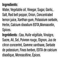 Vinaigrette Italienne Piquante, Bouteille KRAFT LIQUID DRESSING Zesty Italian
