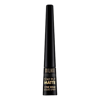 Milani Stay Put® Matte Liquid Liner - Black, Eyeliner