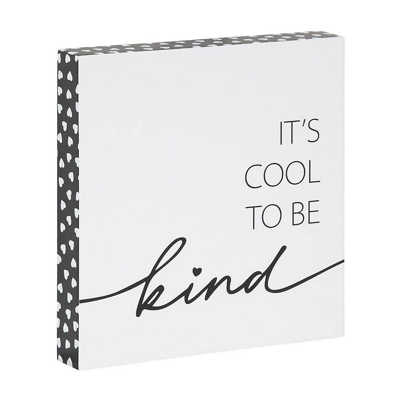Dessus de boîte artistique « It's Cool to Be Kind »