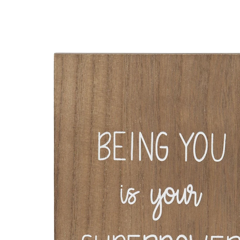 Dessus de boîte artistique "Being You Is Your Superpower"