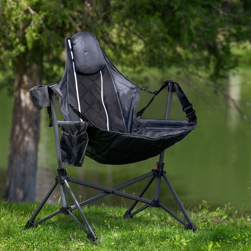 Ozark Trail HAMMOCK CHAIR WITH TABLE, Relaxing Hammock Chair