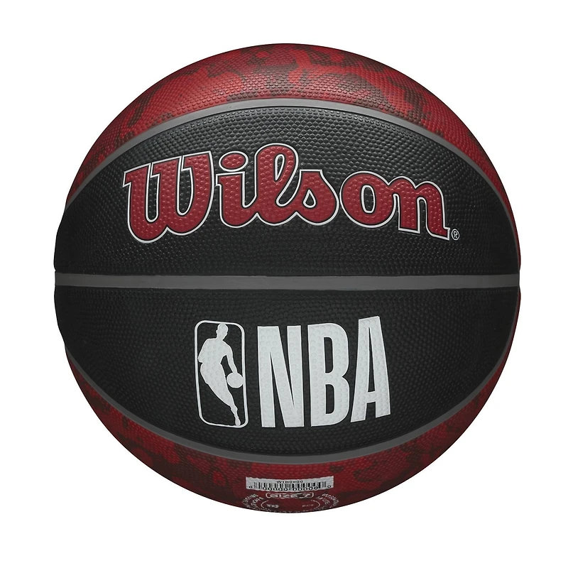 BALLON DE BASKETBALL RAPTORS DE TORONTO TEINT WILSON NBA, TAILLE OFFICIELLE Ballon de basketball