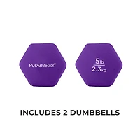 Hexagon Neoprene 5lb set