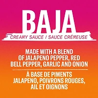 Sauce Baja Crémeuse, Bouteille SAUCE BAJA CRÉMUSE