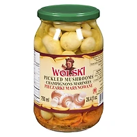 Wolski Pickled Mushrooms, 750 ml Jar, Wolski pickled mushrooms,750ml