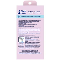 Equate Women's 3 Blade Razor with 2 Cartridges, 1 Handle, 2 Cartridges